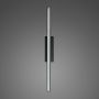 Altavola Design Linea No.1 LA089/W_38,5_3k_black Aplique de perete 1x9W/LED 3000K 540lm IP44