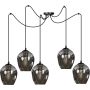 Emibig LEVEL 757/5 Lampă cu pendul 5x60W/E27 IP20