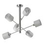 Prezent TYNIEL 75461 Lampă de tavan 6x40W/E14 IP20