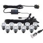 Endon IKONPRO CCT 76615 Lampă cu senzor de mișcare 10x0,75W/LED 6500K/20000 120LM IP67