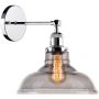 Altavola Design NEW YORK LOFT LA040/W_smoky_chrom Aplique de perete 1x40W/E27 IP20
