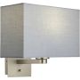 Endon ISSAC RECTANGULAR 78036 Aplique de perete 60W E27 IP20