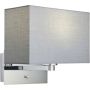Endon ISSAC RECTANGULAR 78069 Aplique de perete 60W E27 IP20