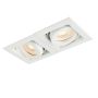 Endon XENO 78531 Lumină îngropată deasupra plafonului 2x50W/GU10 IP20