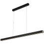 Altavola Design Linear LA089/PR_120_3k_black Lampă cu pendul 1x44W/LED 3000K 2640lm IP44