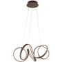 Endon SYNERGY 81889 Lampă cu pendul 1x44W/LED 3000K 1748LM IP20