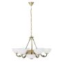 Eglo SAVOY 82749 Candelabru 6xE14/40W + 2xE27/60W