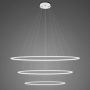 Altavola Design Ledowe okręgi LA075/P_100_in_4k_white Lampă cu pendul 3x130W/LED 4000K 8970lm IP44