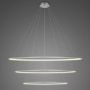 Altavola Design Ledowe okręgi LA075/P_120_in_3k_silver Lampă cu pendul 3x163W/LED 3000K 9780lm IP44