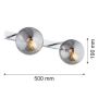 Argon SATELITE 841 Aplique de perete 2x15W/E27 IP44