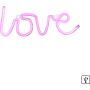 Paul Neuhaus NEON-LOVE 85021-87 Aplique de perete 1x8,5W/LED multikolor 7lm ip20