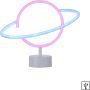 Paul Neuhaus NEON-SATURN 85029-70 Lampă de masă 1x1W/LED ip20