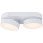 Lutec STANOS 8600502446 Lampă de tavan 2x13.6w/led 2700K-6500K(CCT) 800lm ip20