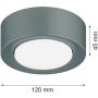 Argon ELORA 8917 Lampă de tavan 1x12W/GX53 ip20
