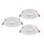 Eglo BARRANCO GU10 902225 downlight wpuszczany 3x5W/GU10   IP20