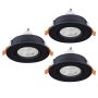 Eglo BARRANCO GU10 902244 downlight wpuszczany 3x4.5W/GU10   IP20