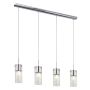 Eglo DIAMOND 90696 Lampă cu pendul 4x60W/E14