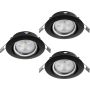 Eglo FAVAZZINA 901755 Lumină îngropată deasupra plafonului 3x4w/gu10 2700k ip20