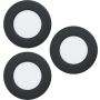 Eglo FUEVA 6 901385 Lumină îngropată deasupra plafonului 3x3.7w/led 2700k,4000k,6500k ip20 1350lm