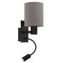 Eglo PASTERI 900701 Aplique de perete 1x40W/E27|1x3,8W/LED 320lm IP20