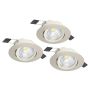 Eglo SALICETO 900746 Lumină îngropată deasupra plafonului 3x6W/LED 2700K 1350lm IP20