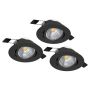 Eglo SALICETO 900747 Lumină îngropată deasupra plafonului 3x6W/LED 2700K 1350LM IP20