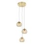 Endon DIMPLE 91971 Lampă cu pendul 3x7W/E14 IP20