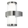 Eglo BEVERLY 94799 Aplique de perete 2x2x3,7W/LED 560LM IP44