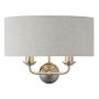 Endon HIGHCLERE 94403 Aplique de perete 2x40W/E14 IP20