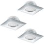 Eglo PINEDA 95802 Lumină îngropată deasupra plafonului 3x6W/LED 500LM