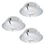 Eglo PINEDA 95822 Lumină îngropată deasupra plafonului 3x6W/LED 500LM IP44