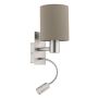 Eglo PASTERI 96478 Aplique de perete 1x40W/E27 + 1X3,5W/LED 380LM