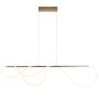 Endon ATTALEA 97629 Lampă cu pendul 1x43.7W/LED 3000K 4000LM IP20