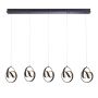 Endon COSMA 97624 Lampă cu pendul 5x14W/LED 3000K 2310LM IP20