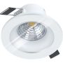 Eglo SALABATE 98238 Lumină îngropată deasupra plafonului 6W/LED 2700K 380LM IP20/IP44
