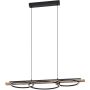 Eglo BOYAL 99624 Lampă cu pendul 2X12,5W/LED 3000K 3600LM/2250LM IP20