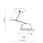 AZzardo BARCELONA LAMPBODY AZ2288 Suport 1x60W/E27 IP20