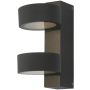 Dar Lighting BOHDAN BOH0939 Aplique de perete 2x7W/LED 3000K 668LM IP65