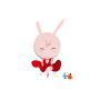 Milagro BUNNY ML148 Aplique de perete 1x1W/LED