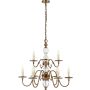 Endon TILBURG CA20P9B Candelabru 9x40W/E14