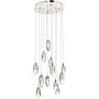 Dar Lighting CRYSTAL CRY1250 Lampă cu pendul 12x2W/G4/LED