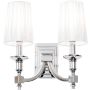 Endon DOMINA DOMINA-2WBNI Aplique de perete 2x40W/E14 IP20