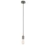 Italux CASA DS-M-010 MATT BLACK Lampă cu pendul 1x60W/E27 IP20