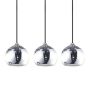 AZzardo GULIA AZ0637 Lampă cu pendul 3x50W/GU10 IP20