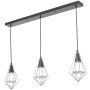 Dar Lighting GIANNI GIA0350 Lampă cu pendul 3x50W/GU10/LED