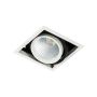 Italux VERTICO GL7108-1/18W 4000K WH+BL Lumină îngropată deasupra plafonului 1x18W/LED 1550LM IP20