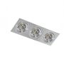 AZzardo SIRO AZ0773 Lumină îngropată deasupra plafonului 3x50W/GU10 ES111