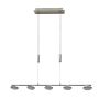 Italux MARLEY HD-352ML-05-9051B CH Lampă cu pendul 5x5W/LED