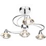 Dar Lighting LUTHER LUT0450 Lampă de tavan 4x40W/G9