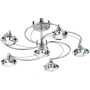 Dar Lighting LUTHER LUT0646 Lampă de tavan 6x40W/G9
